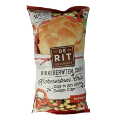 De Rit Kikkererwtenchips paprika bio 75.00 Gram