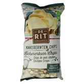 De Rit Kikkererwtenchips zeezout bio 75 Gram