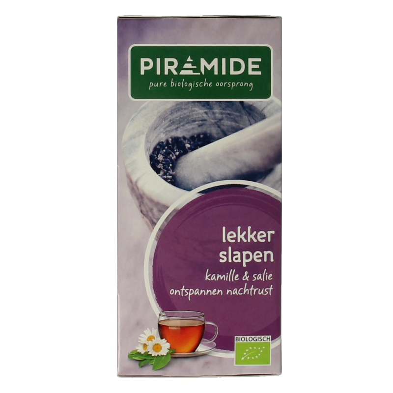 Piramide Lekker slapen thee eko bio 20 Zakjes