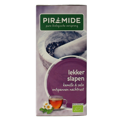 Piramide Lekker slapen thee eko bio 20 Zakjes