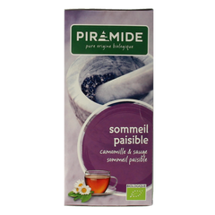 Piramide Lekker slapen thee eko bio 20 Zakjes