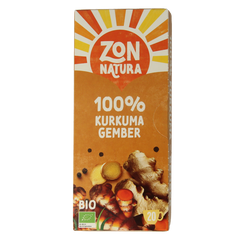 Zonnatura Kurkuma gember 100% thee bio 20 Zakjes