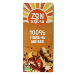 Zonnatura Kurkuma gember 100% thee bio 20.00 Zakjes