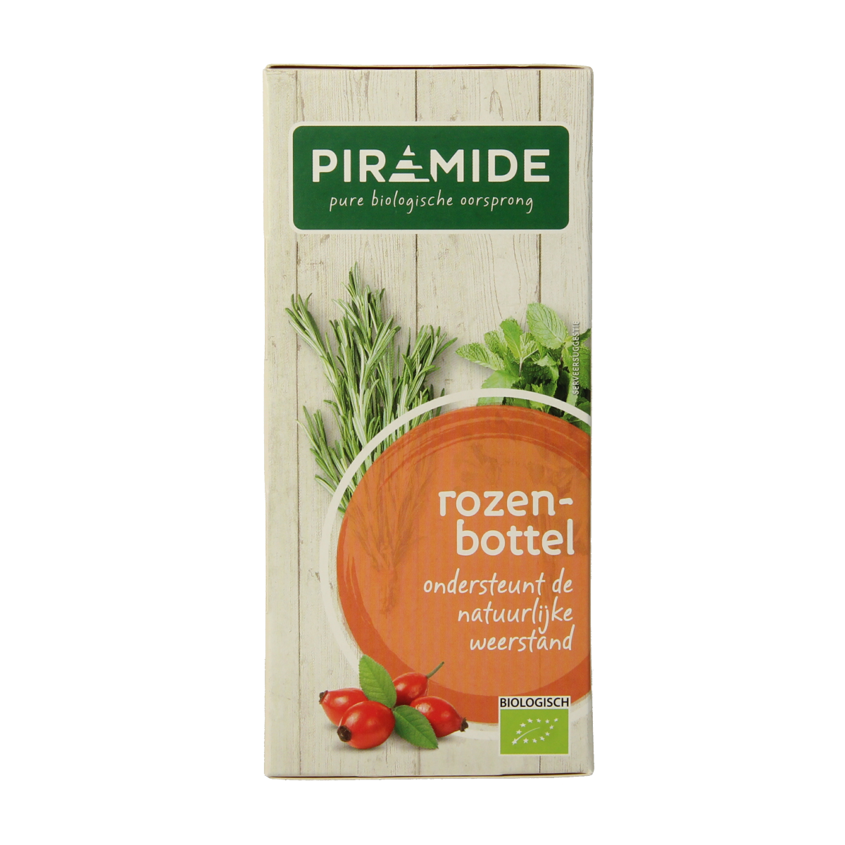Piramide Rozenbottel thee eko bio 20.00 Zakjes