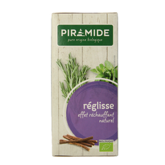 Piramide Zoethout thee eko bio 20 Zakjes