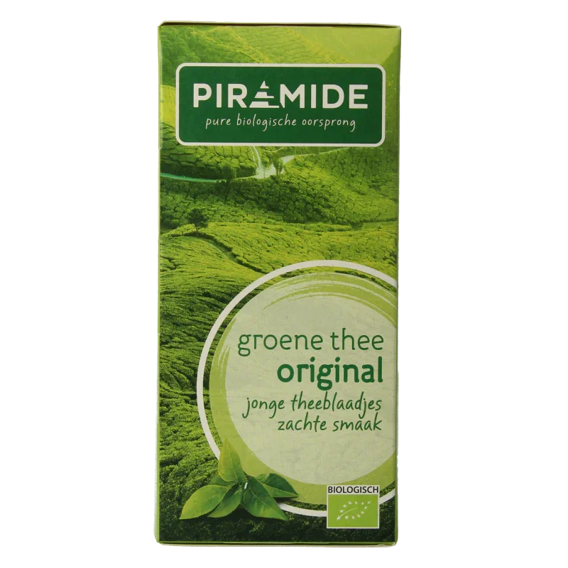 Piramide Groene thee eko original bio 20.00 Zakjes