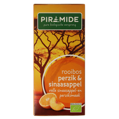 Piramide Rooibos perzik sinaasappel thee bio 20.00 Zakjes