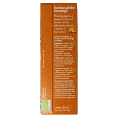 Piramide Rooibos perzik sinaasappel thee bio 20.00 Zakjes