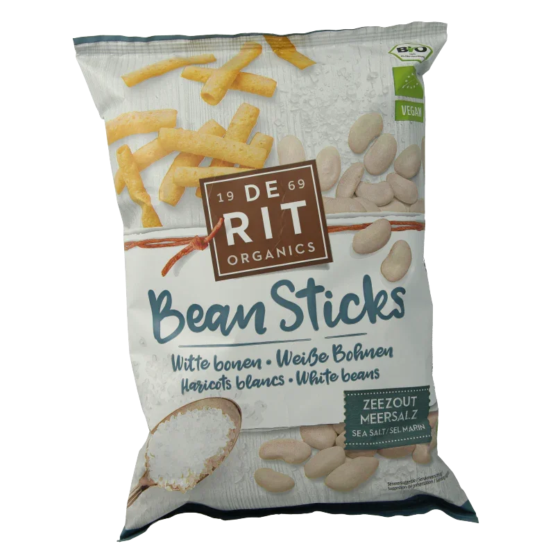 De Rit Bean sticks zeezout bio 75 Gram