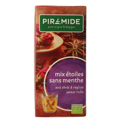 Piramide Sterrenmix zonder munt thee eko bio 20 Zakjes