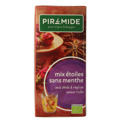 Piramide Sterrenmix zonder munt thee eko bio 20.00 Zakjes