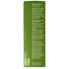Piramide Groene thee met citroen bio 20.00 Zakjes