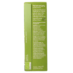 Piramide Groene thee & earl grey eko bio 20 Zakjes