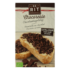 De Rit Chocoreale hagelslag extra puur bio 200.00 Gram
