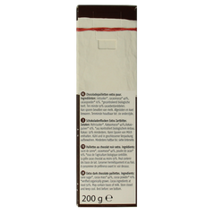 De Rit Chocoreale hagelslag extra puur bio 200.00 Gram