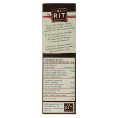 De Rit Chocoreale hagelslag extra puur bio 200.00 Gram