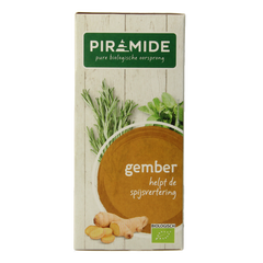 Piramide Gember thee eko bio 20.00 Zakjes