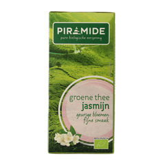 Piramide Groene thee & jasmijn eko bio 20.00 Zakjes