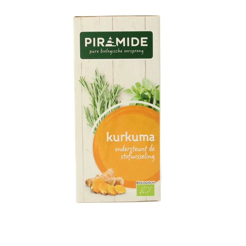 Piramide Kurkuma thee bio 20 Zakjes