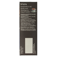 Piramide Earl grey thee eko bio 20 Zakjes