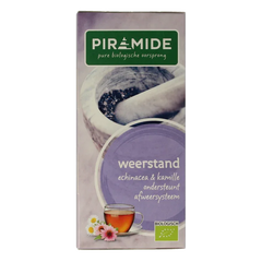 Piramide Weerstand thee eko bio 20 Zakjes