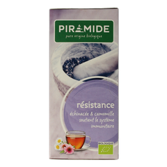 Piramide Weerstand thee eko bio 20 Zakjes