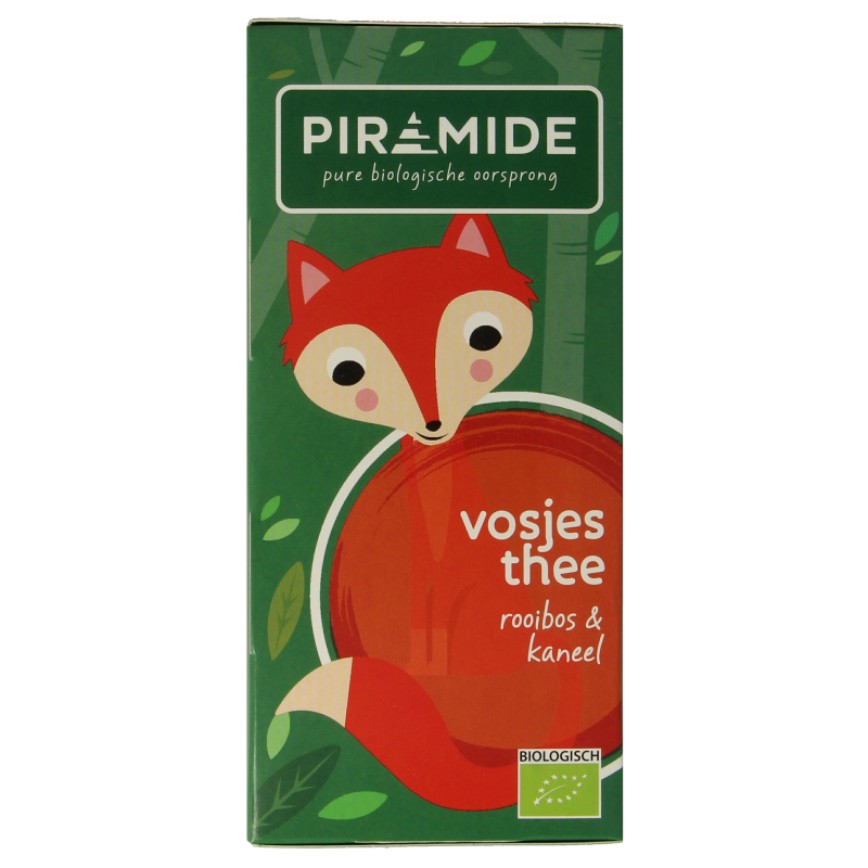 Piramide Vosjes thee eko bio 20.00 Zakjes