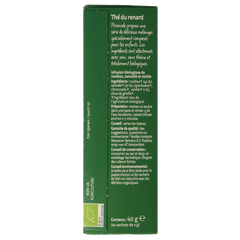 Piramide Vosjes thee eko bio 20 Zakjes