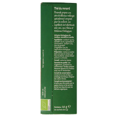 Piramide Vosjes thee eko bio 20 Zakjes