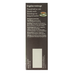 Piramide Engelse melange thee bio 20.00 Zakjes
