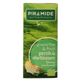 Piramide Groene thee perzik vlierbloesem bio 20.00 Zakjes