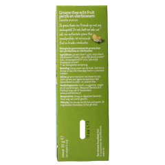 Piramide Groene thee perzik vlierbloesem bio 20.00 Zakjes