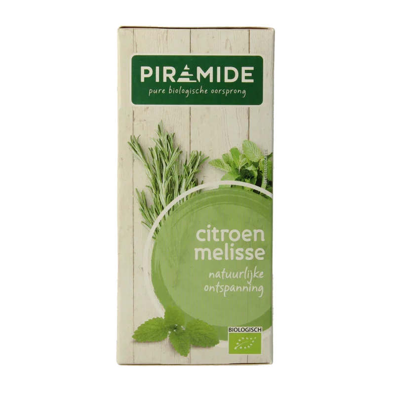 Piramide Citroenmelisse thee eko bio 20 Zakjes