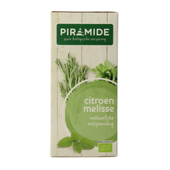 Piramide Citroenmelisse thee eko bio 20 Zakjes