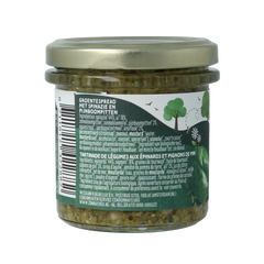 Zonnatura Groentespread spinazie bio 135.00 Gram