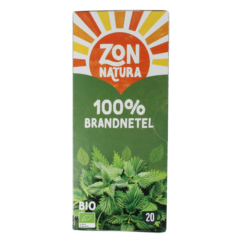 Zonnatura Brandnetel thee 100% bio 20 Zakjes