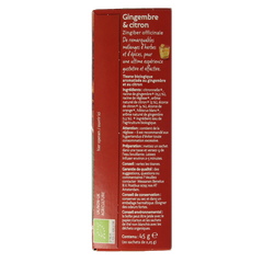 Piramide Citroen en gember bio 20 Stuks