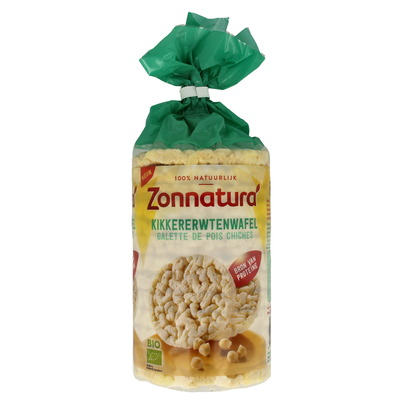 Zonnatura Kikkererwtenwafel bio 100 Gram