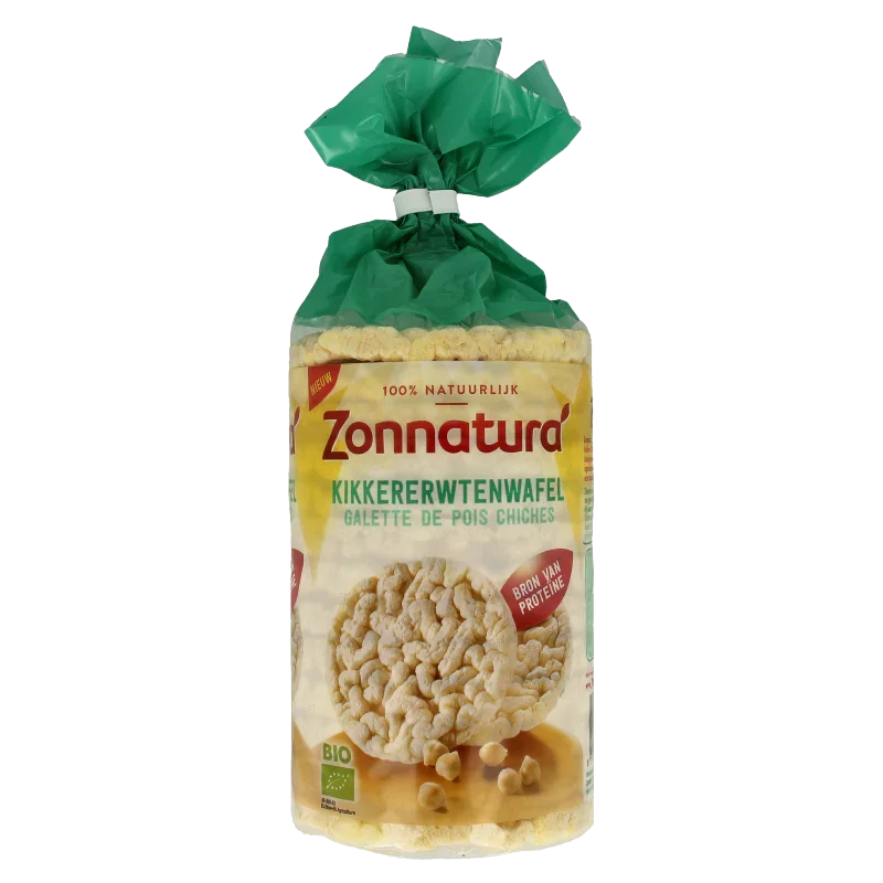 Zonnatura Kikkererwtenwafel bio 100 Gram