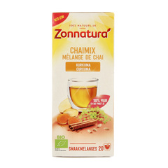 Zonnatura Chai mix kurkuma bio 20 Sachets