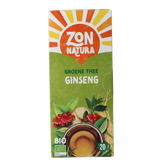 Zonnatura Green tea ginseng bio 20 Zakjes