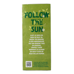 Zonnatura Green tea ginseng bio 20.00 Zakjes