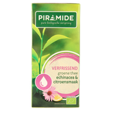 Piramide Verfrissend groene thee citroen & echinacea bio 20 Zakjes
