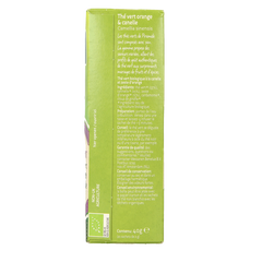 Piramide Verwarmend groene thee sinaasappel & kaneel bio 20 Zakjes