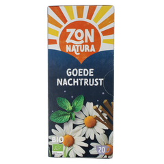 Zonnatura Goede nachtrust thee bio 20 Zakjes
