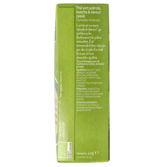 Piramide Immuun groene thee acerola matcha & zwarte bes bio 20 Zakjes