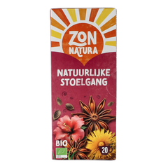 Zonnatura Stoelgang thee bio 20.00 Zakjes