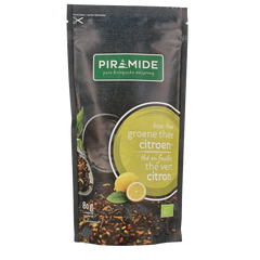 Piramide Groene thee citroen bio 80.00 Gram