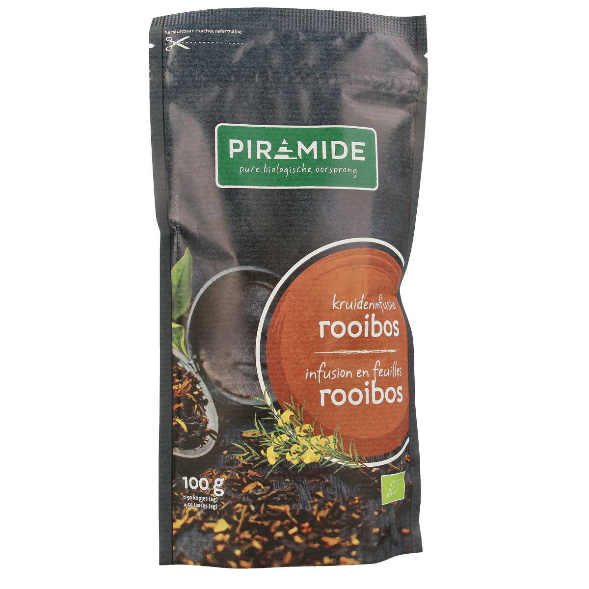 Piramide Rooibos thee bio 100.00 Gram
