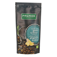 Piramide Gember citroen bio 80 Gram